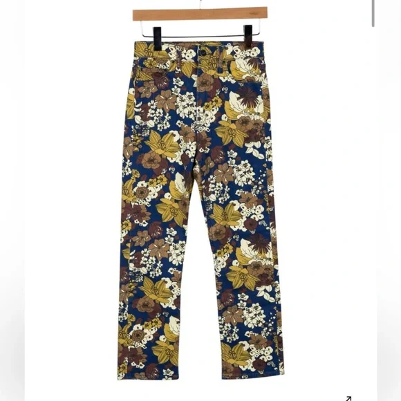 Mother Floral Patterned Pants - Picture 1 of 2